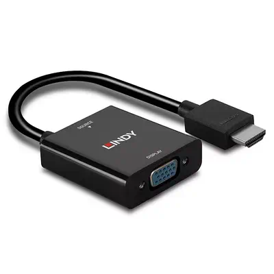 LINDY Convertisseur HDMI vers VGA - Lindy - Câble Audio - visuel 3