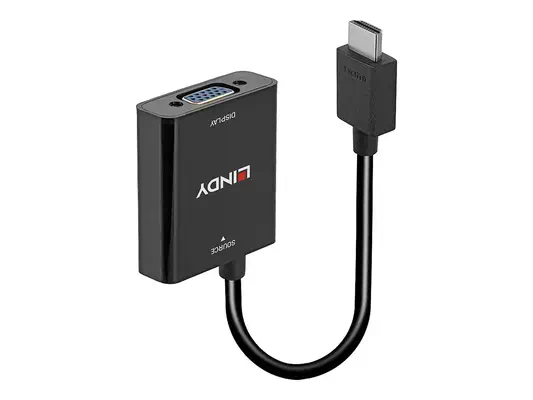 LINDY Convertisseur HDMI vers VGA - Lindy - Câble Audio - visuel 7