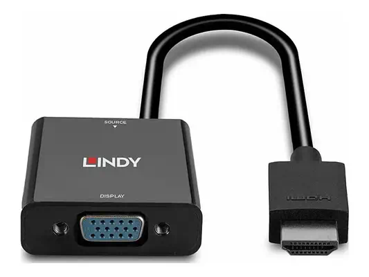 LINDY Convertisseur HDMI vers VGA - Lindy - Câble Audio - visuel 5