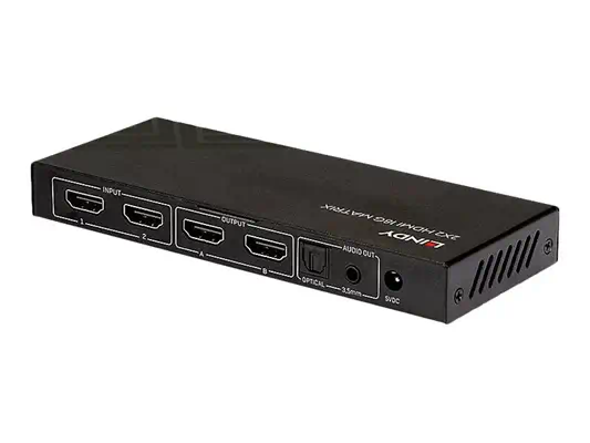 LINDY 2x2 HDMI 18G Matrix - Lindy - Câble Audio - visuel 2