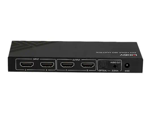 LINDY 2x2 HDMI 18G Matrix - Lindy - Câble Audio - visuel 3
