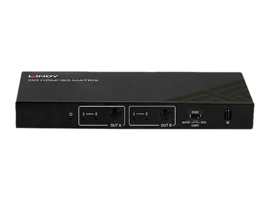 LINDY 2x2 HDMI 18G Matrix - Lindy - Câble Audio - visuel 1