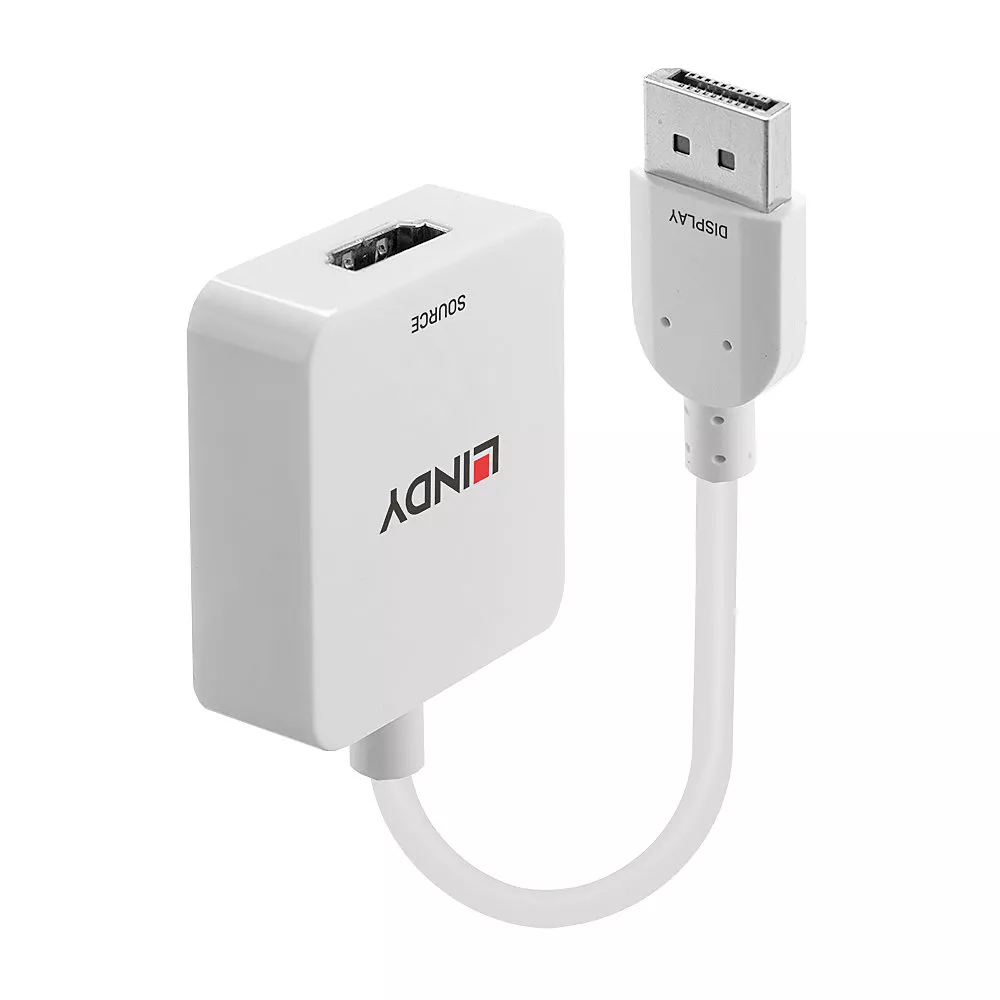 Achat Câble Audio LINDY HDMI 18G to DisplayPort 1.2 Converter Connects an