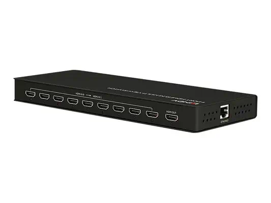 LINDY 9 Port HDMI 10.2G Multi-view Switch - Lindy - Câble Audio - visuel 1