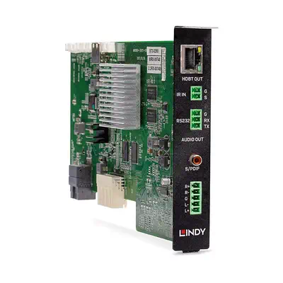 Lindy 38354 carte d’interface d’équipement AV Interne HDBaseT 2.0 Noir - Accessoire composant - visuel 1