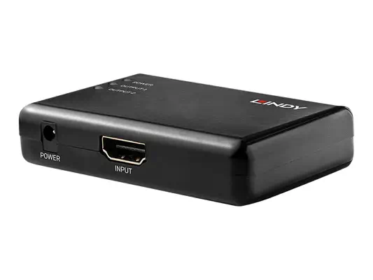 LINDY HDMI Splitter Compact 2 Port 10.2G - Lindy - Câble Audio - visuel 4
