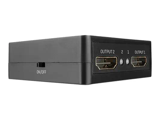 LINDY 2 Port HDMI 18G Splitter Compact - Lindy - Câble Audio - visuel 1