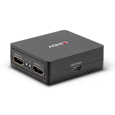 Achat LINDY 2 Port HDMI 18G Splitter Compact sur hello RSE - visuel 5