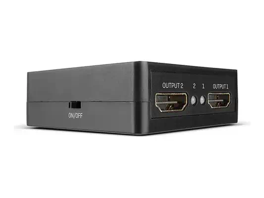 LINDY 2 Port HDMI 18G Splitter Compact - Lindy - Câble Audio - visuel 5