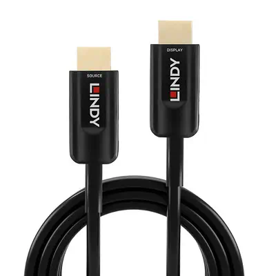 Câble HDMI 8K60 Ultra High Speed hybride fibre optique, 15m - Lindy - Connectique - visuel 2