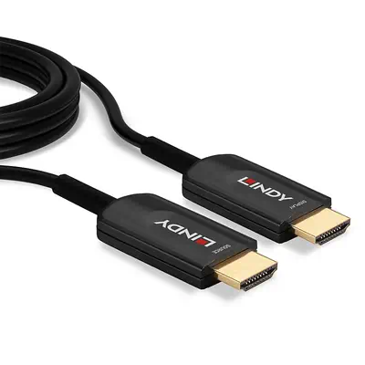 Câble HDMI 8K60 Ultra High Speed hybride fibre optique, 20m - Lindy - Connectique - visuel 3