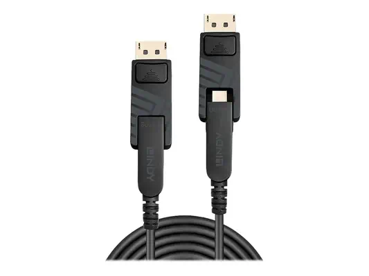LINDY Fibre Optic Hybrid DP 1.4 70m mDP/mDP with DP - Lindy - Câble Audio - visuel 2