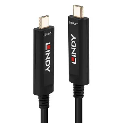 Achat LINDY Fibre Optic Hybrid USB C Video 5m sur hello RSE - visuel 3