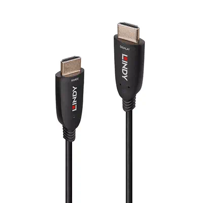Revendeur officiel Câble Audio LINDY 30m Fibre Optic Hybrid HDMI 8K60 Cable