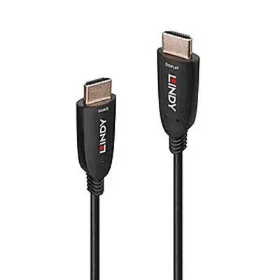 Vente Câble Audio LINDY 50m Fibre Optic Hybrid HDMI 8K60 Cable