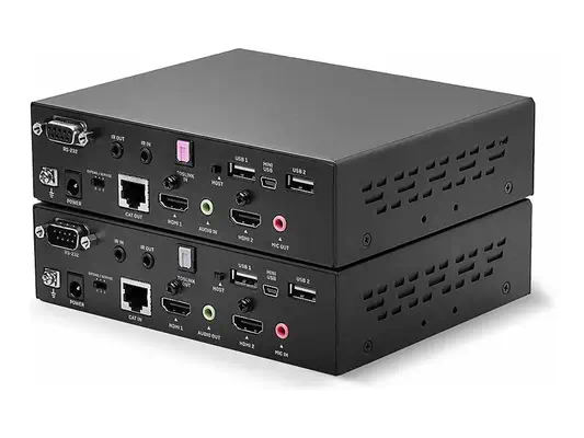 LINDY 100m Cat.6 Dual Head HDMI USB & RS232 Extender - Lindy - Câble Audio - visuel 4