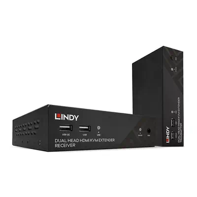 Vente Câble Audio LINDY 100m Cat.6 Dual Head HDMI USB & RS232 Extender
