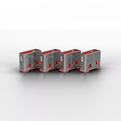 Vente LINDY Bloqueurs de ports USB 10 pièces Rose Lindy au meilleur prix - visuel 2