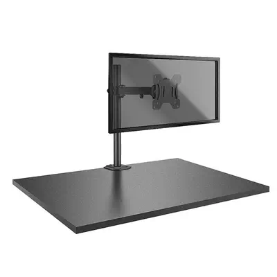 Lindy 40657 support d'écran plat pour bureau 71,1 cm (28") Noir - Accessoire Moniteur - visuel 2