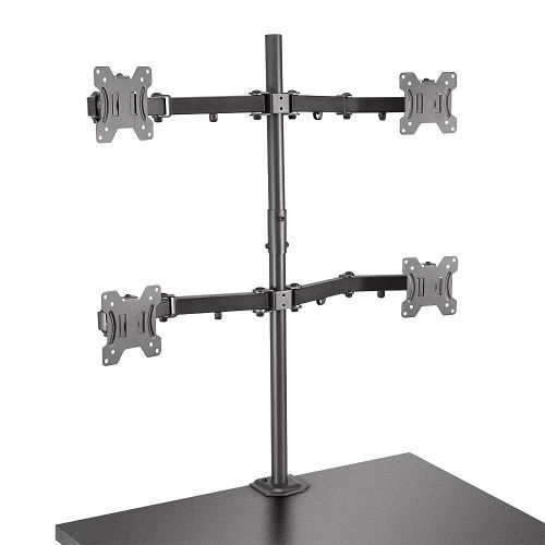 Revendeur officiel Accessoire Moniteur LINDY Table mount for four monitors