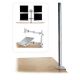 Achat LINDY 700mm Pole with Desk Clamp sur hello RSE - visuel 1