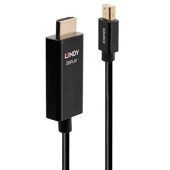 Achat LINDY 0.5m Mini DP to HDMI Adapter Cable with HDR au meilleur prix