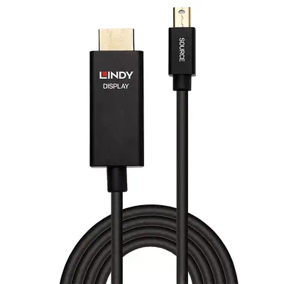 Vente LINDY 1m Active Mini DisplayPort to HDMI Adapter Lindy au meilleur prix - visuel 2