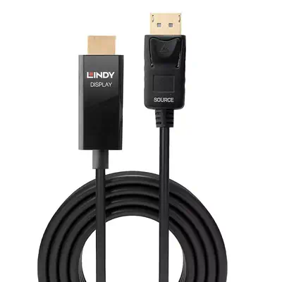 Vente LINDY 0.5m DP to HDMI Adapter Cable with Lindy au meilleur prix - visuel 2