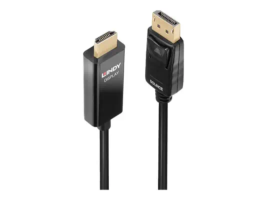 LINDY 3m Active DisplayPort to HDMI Adapter Cable with - Lindy - Câble Audio - visuel 1