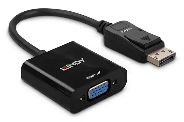 Lindy Convertisseur actif DisplayPort vers VGA - Connectique - visuel 3