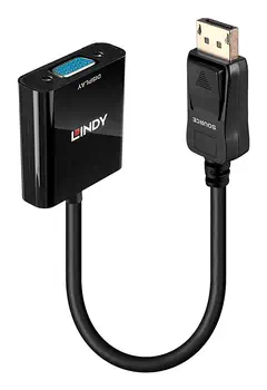 Livraison rapide Lindy Convertisseur actif DisplayPort vers VGA