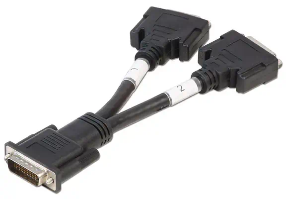 Vente Câble Audio LINDY Adapter Cable DMS59/2x DVI-IF length 16cm