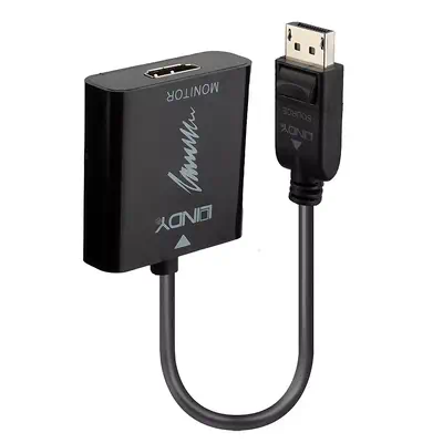 LINDY Convertisseur Actif DisplayPort 1.2 vers HDMI 2.0 18G - Lindy - Câble Audio - visuel 1