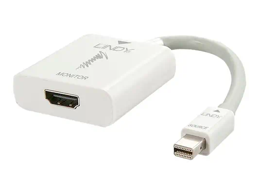 LINDY Adaptateur Mini DisplayPort 1.2 vers HDMI 4K60 - Lindy - Câble Audio - visuel 1