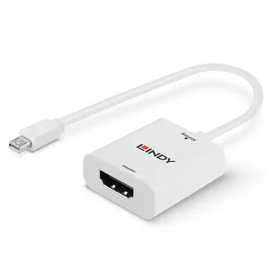 LINDY Adaptateur Mini DisplayPort 1.2 vers HDMI 4K60 - Lindy - Câble Audio - visuel 4
