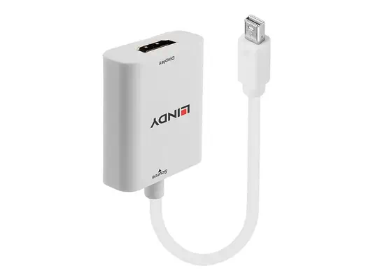 LINDY Adaptateur Mini DisplayPort 1.2 vers HDMI 4K60 - Lindy - Câble Audio - visuel 5