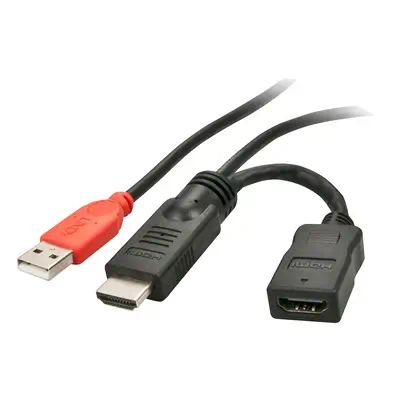 LINDY HDMI Power supply adaper M/F Micro-USB feed from 5 - Lindy - Câble Audio - visuel 1