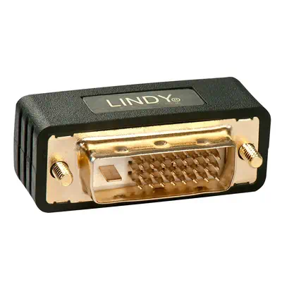 Lindy 41098 changeur de genre de câble DVI-I DVI-D Noir - Connectique - visuel 1