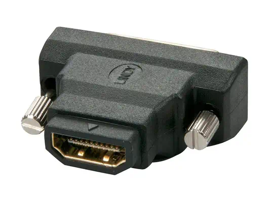 LINDY Adaptateur DVI-D mâle HDMI A femelle - Lindy - Câble Audio - visuel 1