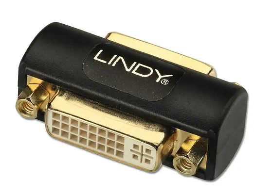 Lindy Double femelle DVI-I Premium - Connectique - visuel 1