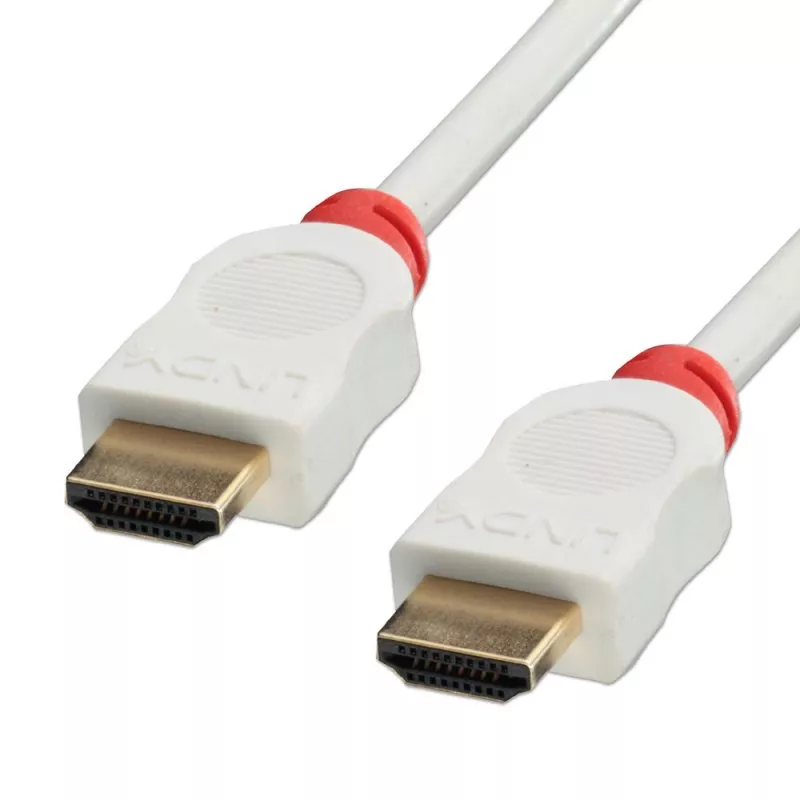 Achat Câble Audio LINDY HDMI High Speed Cable White 0.5m Type A/A Flat sur hello RSE