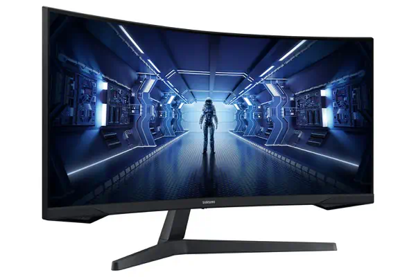 Samsung 34" Moniteur Gaming Incurvé Odyssey G5 - Ecran Ordinateur - visuel 4