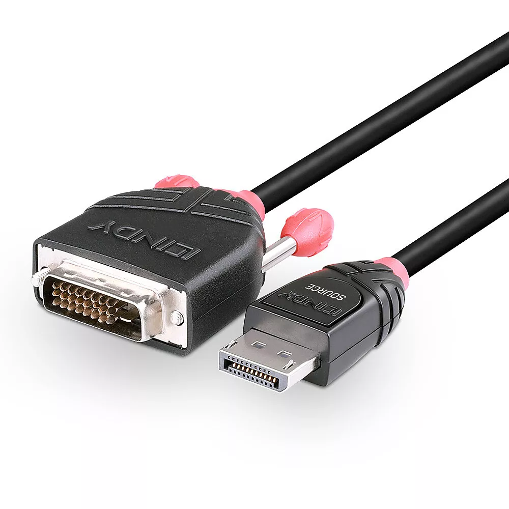 Achat LINDY Câble DisplayPort vers DVI 1m sur hello RSE - visuel 5