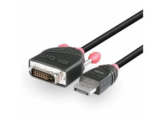 LINDY Câble DisplayPort vers DVI 1m - Lindy - Câble Audio - visuel 1