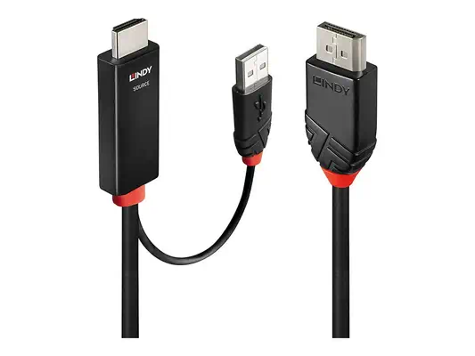 LINDY 1m HDMI to DisplayPort Cable - Lindy - Câble Audio - visuel 2