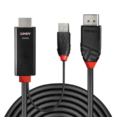 LINDY 3m HDMI to DisplayPort Cable - Lindy - Câble Audio - visuel 2