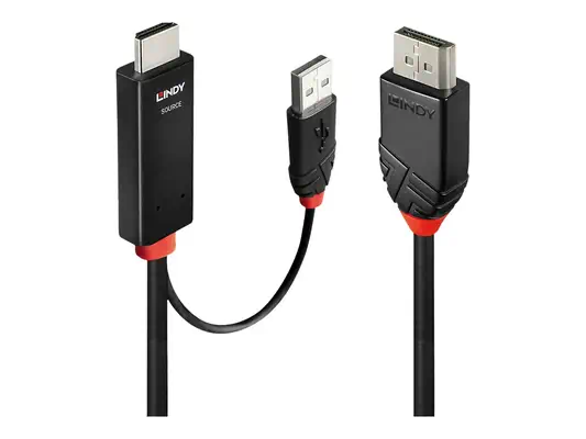 LINDY 3m HDMI to DisplayPort Cable - Lindy - Câble Audio - visuel 1