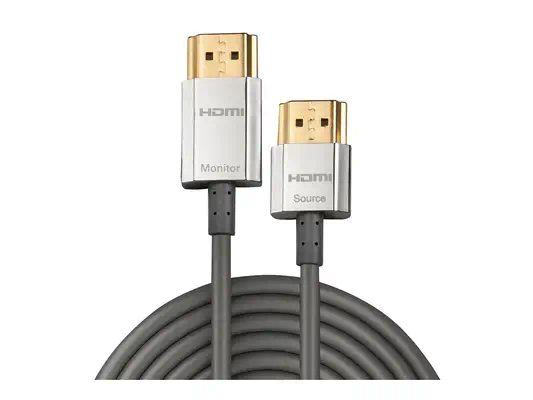 LINDY CROMO Slim HDMI High Speed A/A Cable 3m with - Lindy - Câble Audio - visuel 1