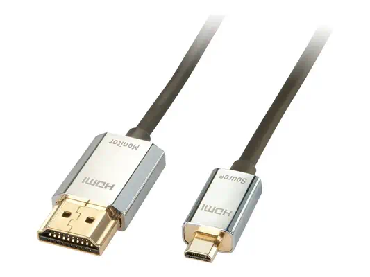 LINDY CROMO Slim HDMI High Speed A/D cable active 3m - Lindy - Câble Audio - visuel 1