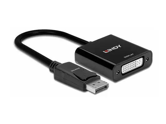 LINDY Adaptateur DisplayPort vers DVI-D actif - Lindy - Câble Audio - visuel 4
